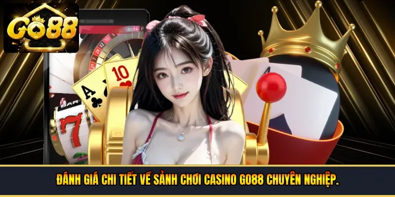 Đánh giá chi tiết về sảnh chơi casino Go88 chuyên nghiệp