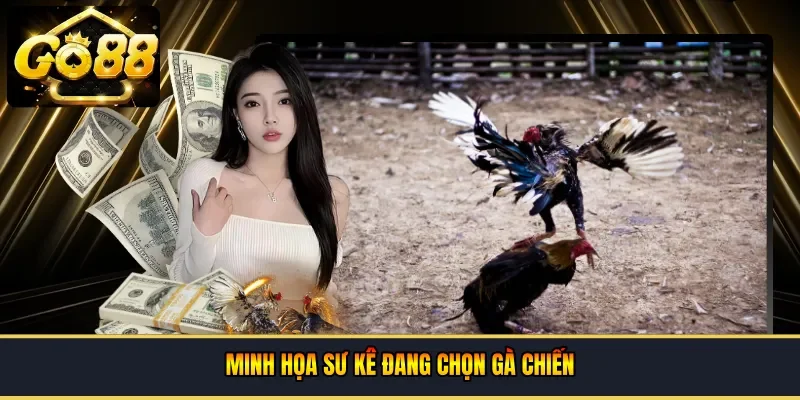 Sư kê đang chọn gà chiến